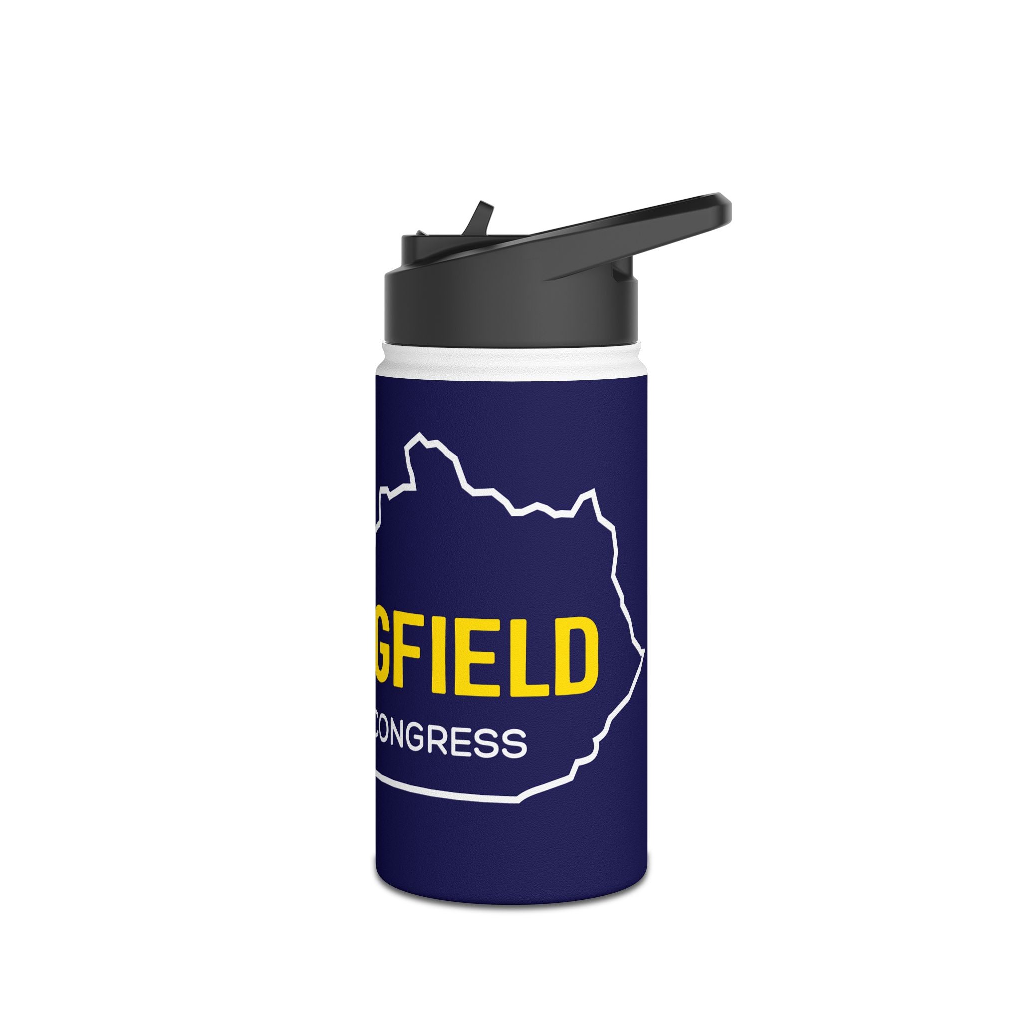 Stainless Steel Water Bottle, Standard Lid